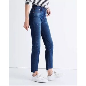 Madewell The Perfect Vintage Jean Raw Hem